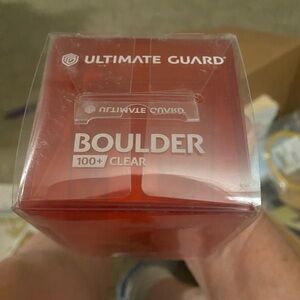 Boulder 100+ Clear Red Storage Box